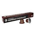 Kaffekapslen Espresso Chocolate Premium pak en capsule voor Nespresso
