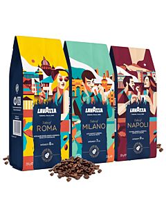 Lavazza tales of italy coffee beans starter pack
