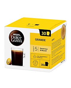 Nescafé Grande Big Pack Packung und Kapsel für Dolce Gusto