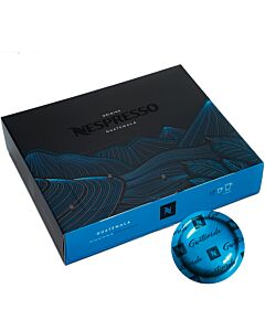Nespresso Guatemala pak en capsule voor Nespresso Pro