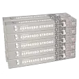 Pak met 100 aluminium capsules Kaffekapslen Espresso Strong voor Nespresso