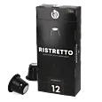 Kaffekapslen Ristretto pak en capsule voor Nespresso®