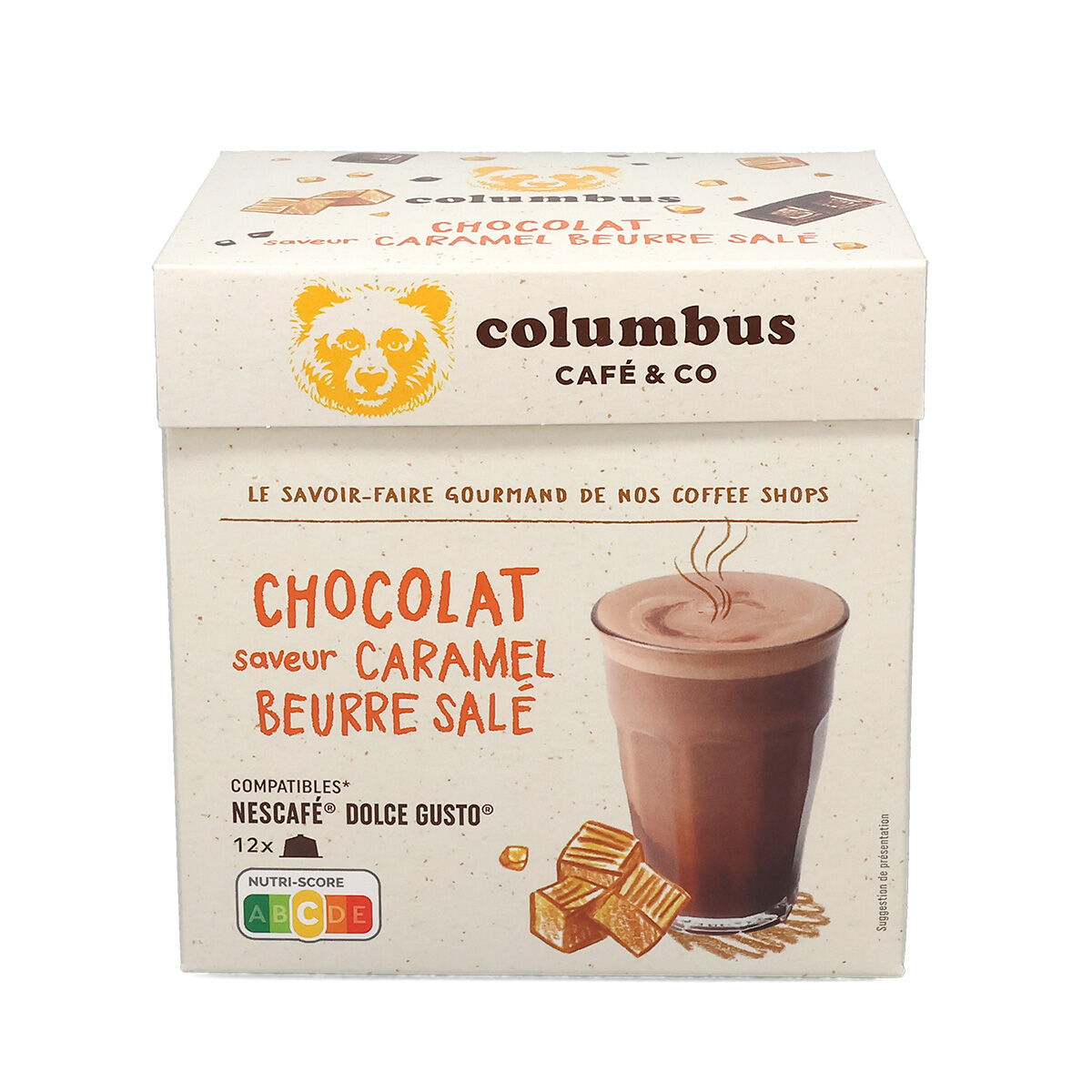 Warme\u0020choco\u0020met\u0020karamelsmaak\u0020\u002D\u0020Columbus