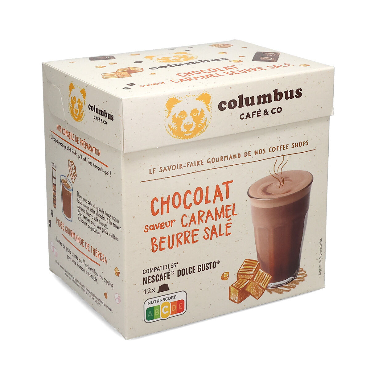 Warme\u0020choco\u0020met\u0020karamelsmaak\u0020\u002D\u0020Columbus