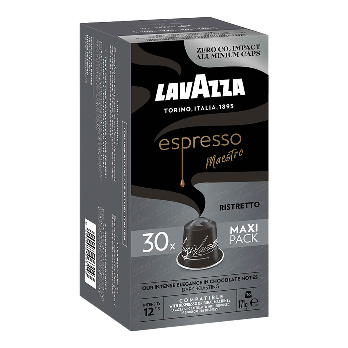Espresso\u0020Ristretto\u0020\u0028Grote\u0020verpakking\u0029\u0020\u002D\u0020Lavazza